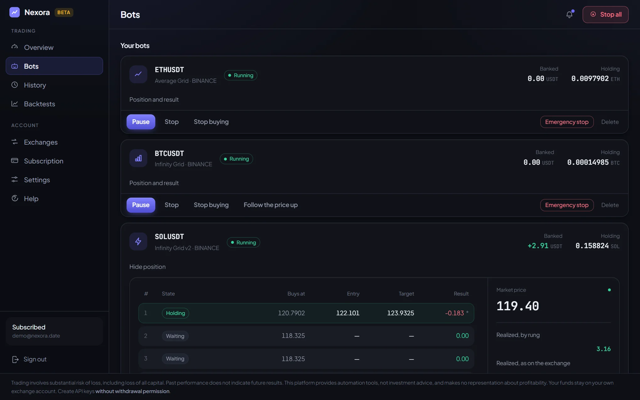 Bots — Nexora